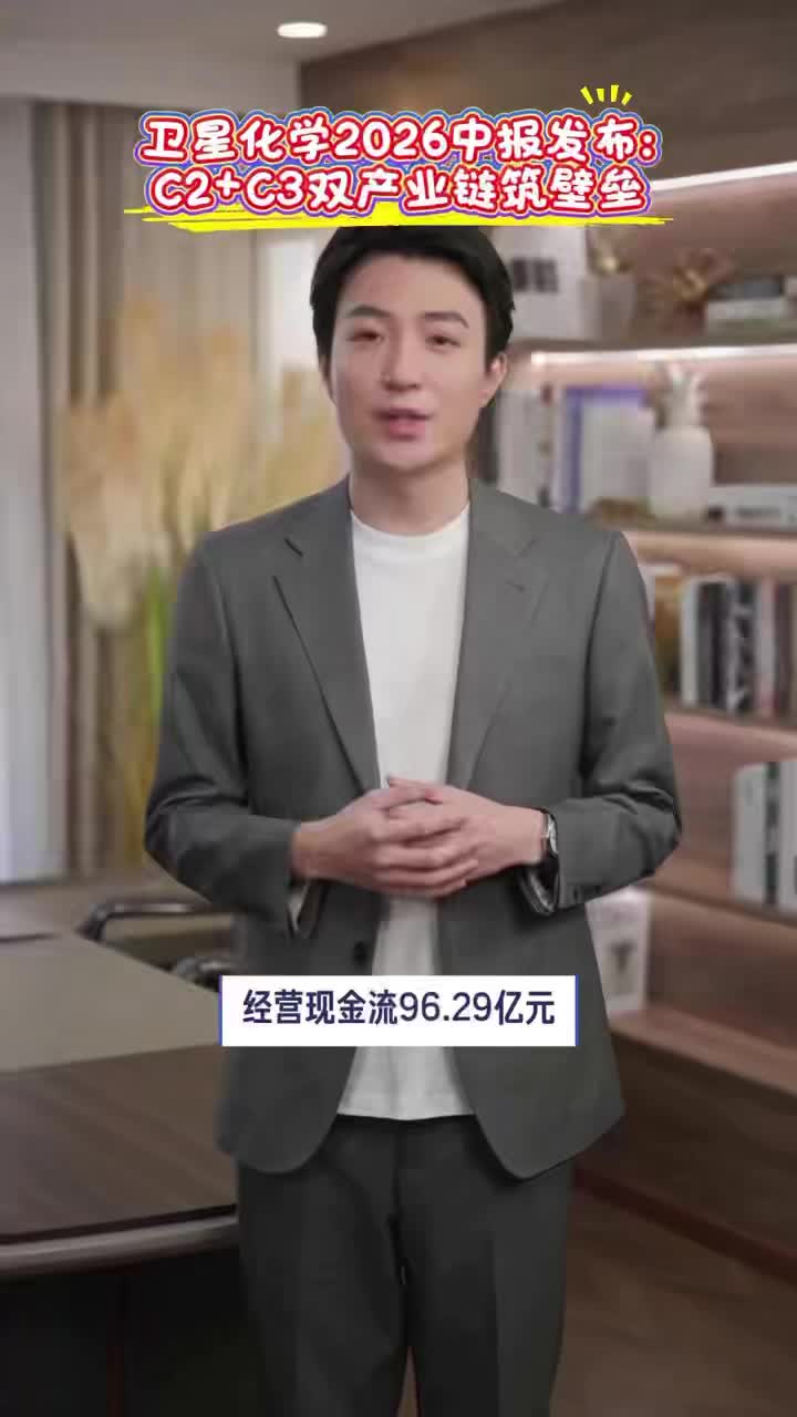 卫星化学2026中报发布：C2+C3双产业链筑壁垒